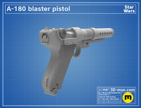 A-180 Blaster Pistol