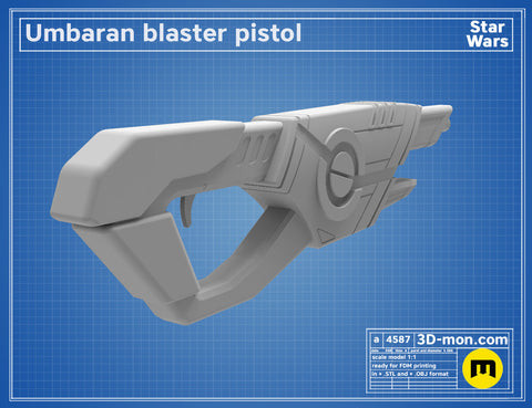 Umbaran Blaster Pistol