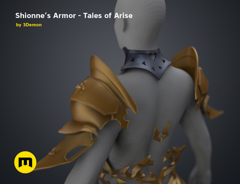 Shionne Shoulder Armor – Tales of Arise