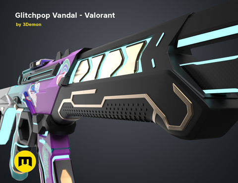 Glitchpop Vandal - Valorant