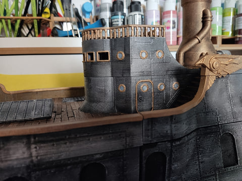 Steampunk Frigate Terrain