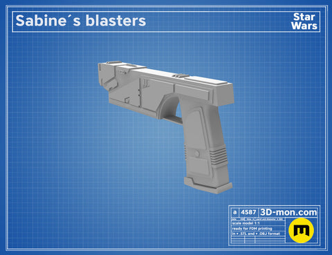 Westar-35 Sabine Wren Blasters