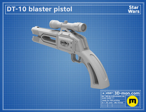 DT-10 Heavy Blaster Pistol