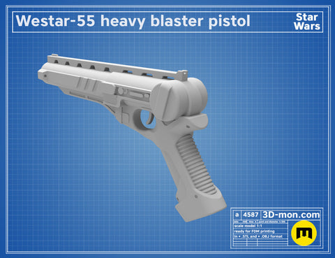Westar-55 Heavy Blaster Pistol