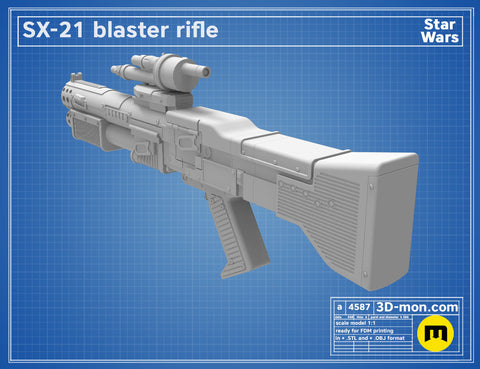SX-21 Blaster Pistol