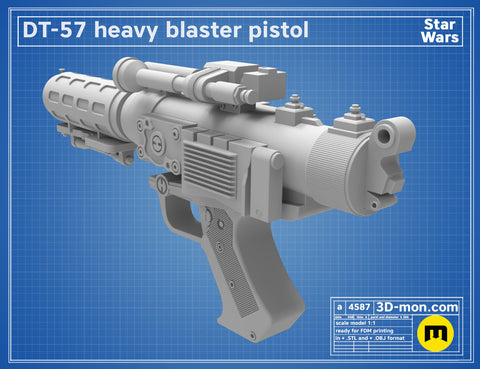 DT-57 Heavy Blaster Pistol
