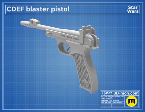 CDEF Blaster Pistol