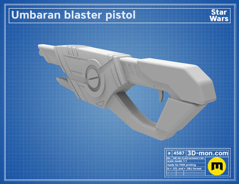 Umbaran Blaster Pistol