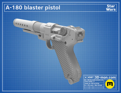A-180 Blaster Pistol