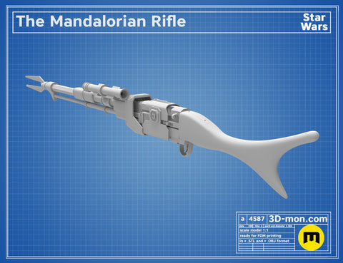 Amban Phase-pulse Blaster Mandalorian Rifle