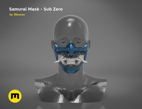 Sub Zero Grandmaster’s Icy Mask