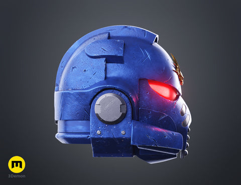 Space Marine Helmet Heavy