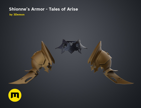Shionne Shoulder Armor – Tales of Arise