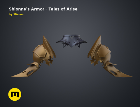 Shionne Shoulder Armor – Tales of Arise