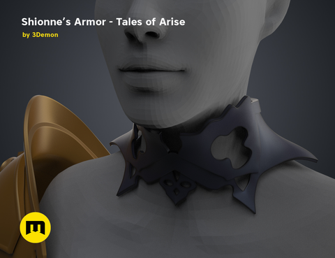 Shionne Shoulder Armor – Tales of Arise