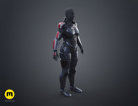 N7 Female Shepard Armor - Mass Effect