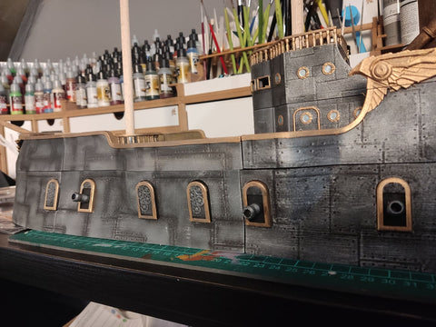 Steampunk Frigate Terrain