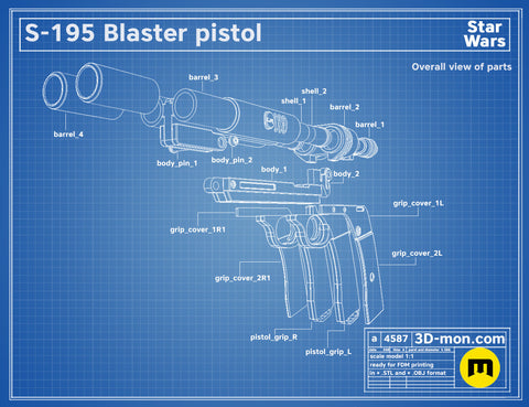 S-195 Qi'ra Blaster