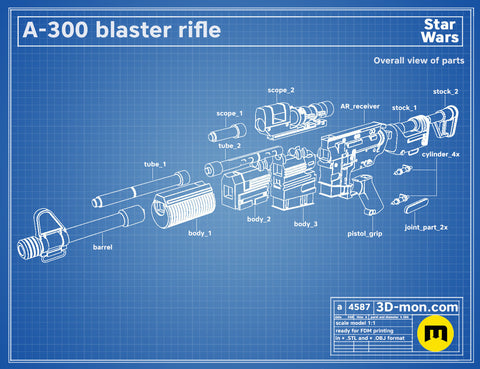 A-300 Blaster Rifle
