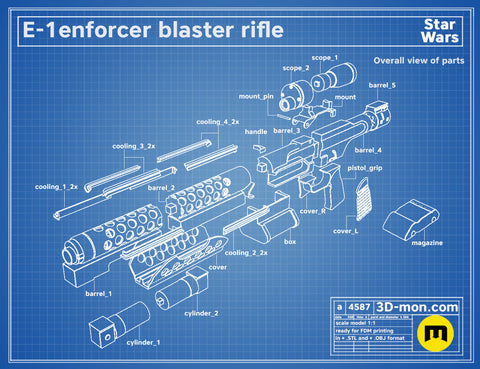 E-1 Blaster Rifle