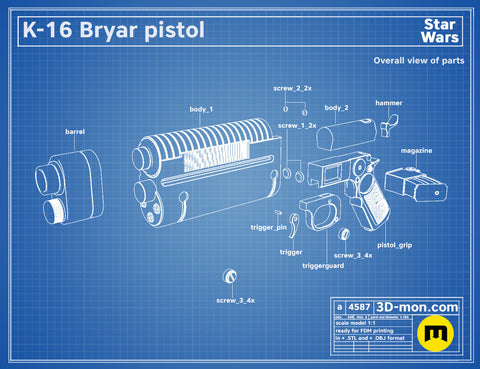 K-16 Bryar Pistol