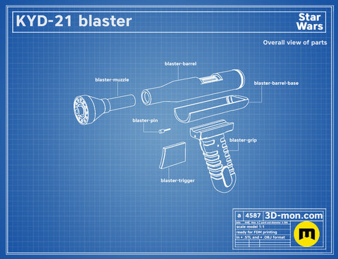 KYD-21 Zam Wesell Blaster