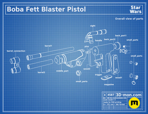 Boba Fett's Blaster Pistol