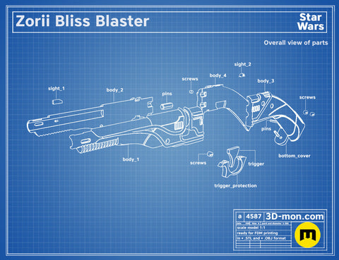 E-851 Zorii Bliss Blaster