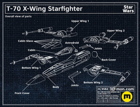 T-70 X-Wing Starfighter