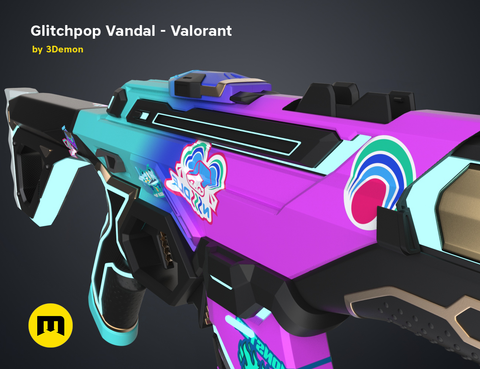 Glitchpop Vandal - Valorant