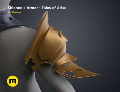 Shionne Shoulder Armor – Tales of Arise