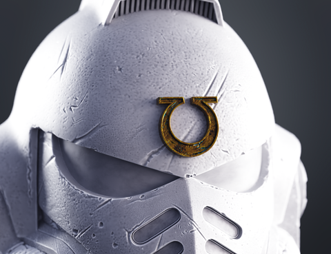 Space Marine Helmet Accessories