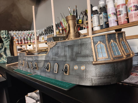 Steampunk Frigate Terrain
