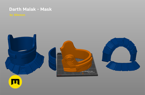 Darth Malak - Armor and Lightsaber Set