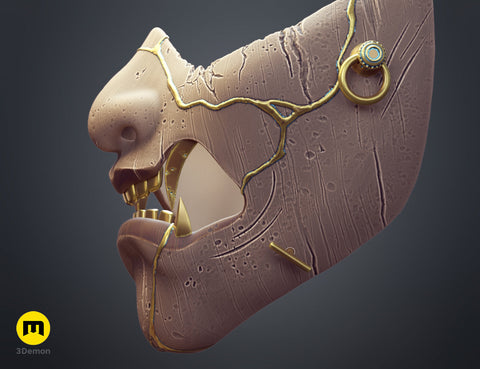 Ghost of Yotei Samurai Mask