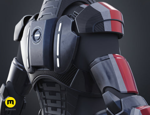 N7 Female Shepard Armor - Mass Effect