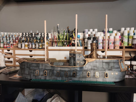 Steampunk Frigate Terrain