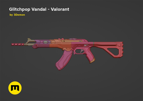 Glitchpop Vandal - Valorant
