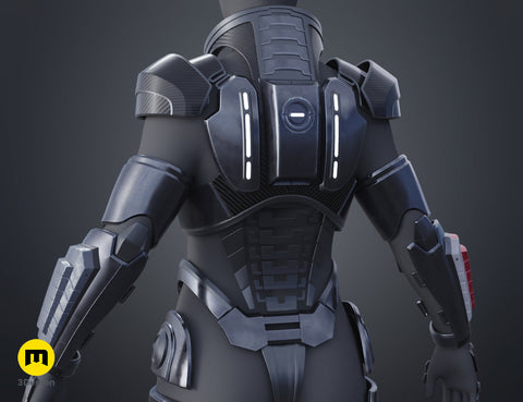 N7 Female Shepard Armor - Mass Effect