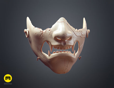 Ghost of Yotei Samurai Mask