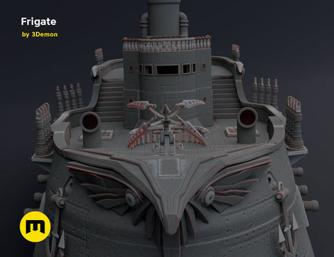 Steampunk Frigate Terrain