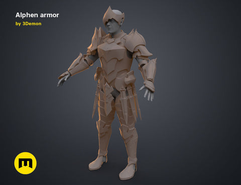 Alphen Armor - Tales of Arise