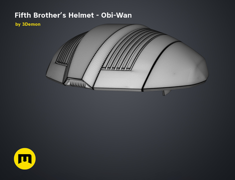 Fifth Brother’s Helmet - Obi-Wan