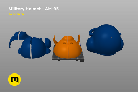 Military Helmet AM-95 And SPH-4