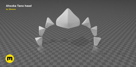 Ahsoka Tano Headpieces