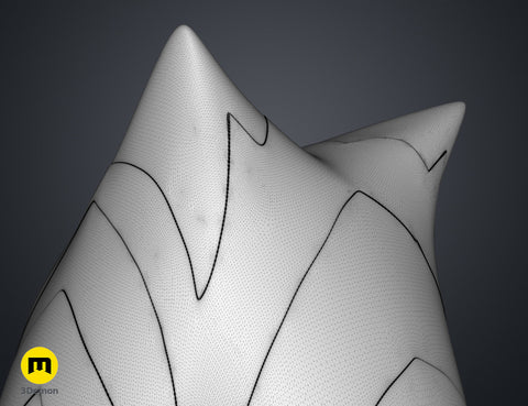 Ahsoka’s Lekku Mold - Star Wars Clone Wars