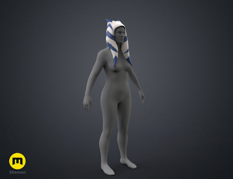 Ahsoka’s Lekku Mold - Star Wars Clone Wars