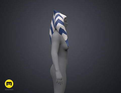 Ahsoka’s Lekku Mold - Star Wars Clone Wars