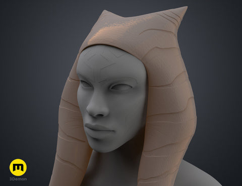 Ahsoka’s Lekku Mold – Star Wars Ahsoka Series