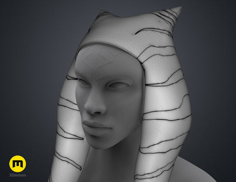 Ahsoka’s Lekku Mold – Star Wars Ahsoka Series
